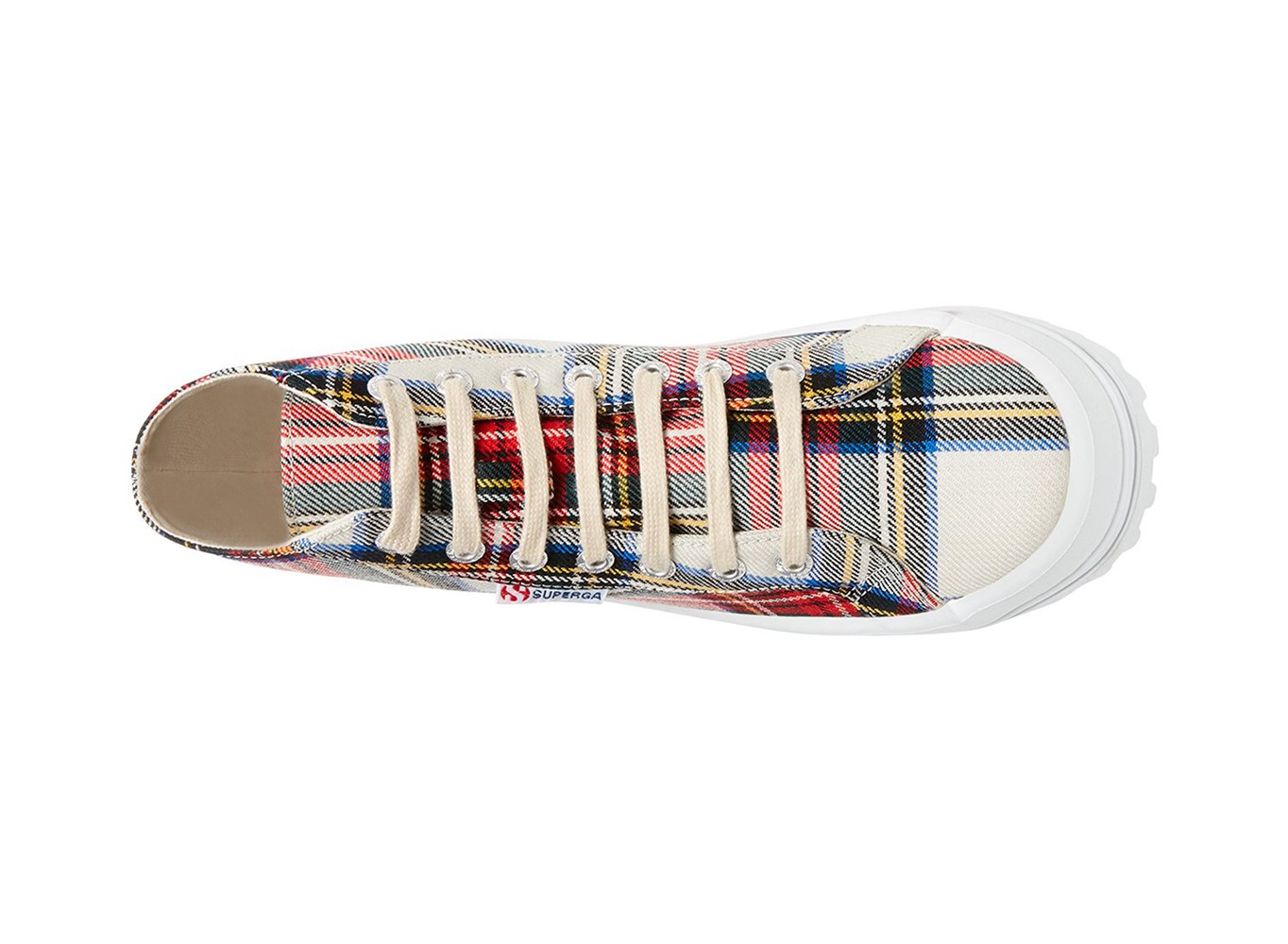 Superga Boots Womens - 2341 Cotw Plaid - Multicolor - IUZRX2796